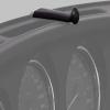 Ciro 50116 Black Accessory Fairing Mount for 1996-2013 Harley-Davidson FLH Touring Models view 2