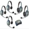 Eartec HUB532 UltraLITE Wireless System - 1 HUB Full Duplex Transceiver, 3-Pack of ULSR Single-Ear DECT Headset, 2-Pack ULDR Dual Ear Remote Headsets view 1