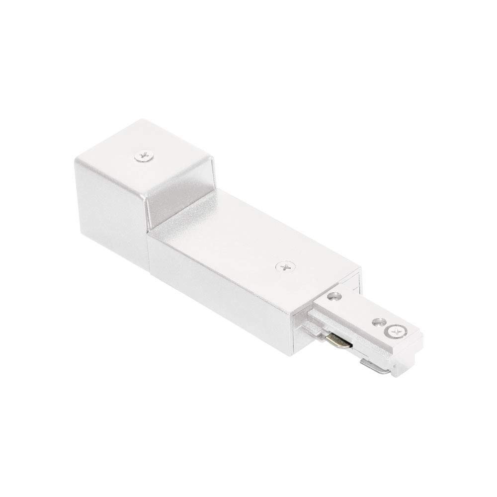 JESCO LIGHTING H1LEBX-WT Conduit End Feed for H Track - White