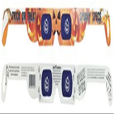 Spooky Specs - Jack-O-Lantern - Paper Holospex - Holographic Lens 3D Glasses, Model: , Electronic Store