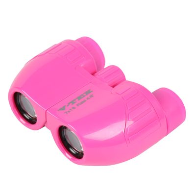Kenko VT-0718PK V-TEX Binoculars, Porro Prism Type, 7X, 18 Cal., Pink