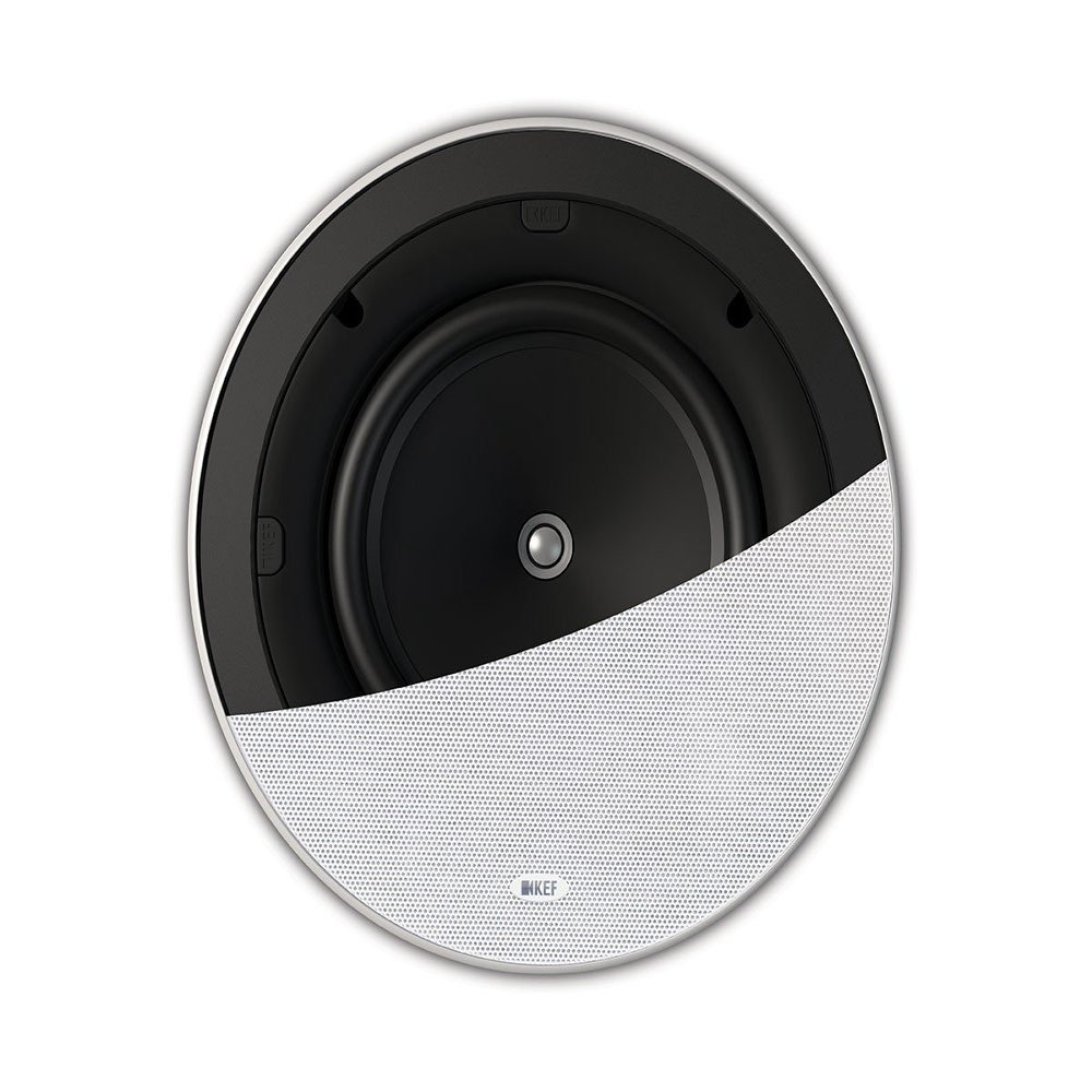 KEF - Ci-E Series 8" in-Ceiling Speakers (Pair) - White