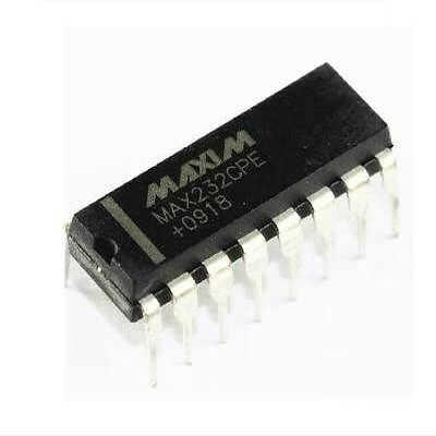 5pcs IC MAX232CPE MAX232 2DVR/2RCVR RS232 5V 16-DIP NEW