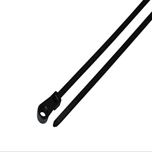 12-in Screw Mount, 100-Pack 120-lb, Black, Speciality Cable Tie