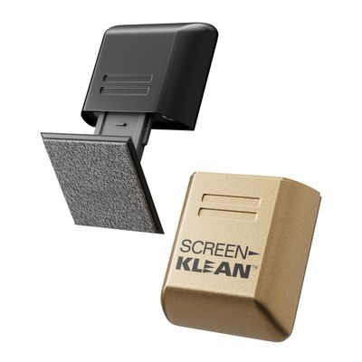 CarbonKlean ScreenKlean Tablet Screen Cleaner - Compatible with iPad, Android & Amazon Tablet - with Carbon Microfiber Tech - Electroplated Gold - 1 Count