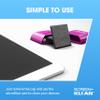 CarbonKlean ScreenKlean Tablet Screen Cleaner - Compatible with iPad, Android & Amazon Tablet - with Carbon Microfiber Tech - Injected Purple - 1 Count view 4