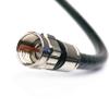 10 Foot 3X Shields 75 Ohm UL ETL CMR CL Anti-UV Coaxial RG-6 Patch Cord TV Cable w/Belden PPC F-CONNECTORS (HDTV Antenna, Broadband Internet, Cable TV) Assembled in USA by PHAT SATELLITE INTL view 1