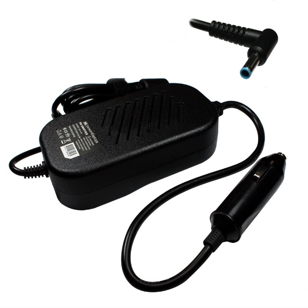 Power4Laptops DC Adapter Laptop Car Charger Compatible with HP Pavilion 15-p098nf