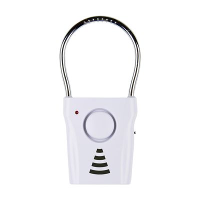 SABRE 110dB Door Handle Alarm, Extremely Loud Wireless Audible Up To 680 Ft Away, Hangs Off Door Knob or Handle, Vibration-Triggered Home Security Alarm, 3 Adjustable Settings, Great for Travel