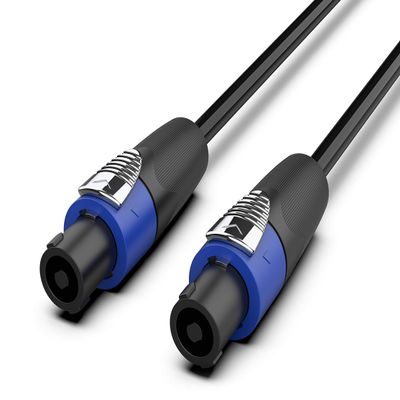 Audibax Silver Cable Speakon a Speakon 15 Metros