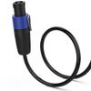 Audibax Silver Cable Speakon a Speakon 15 Metros view 2