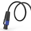 Audibax Silver Cable Speakon a Speakon 15 Metros view 3
