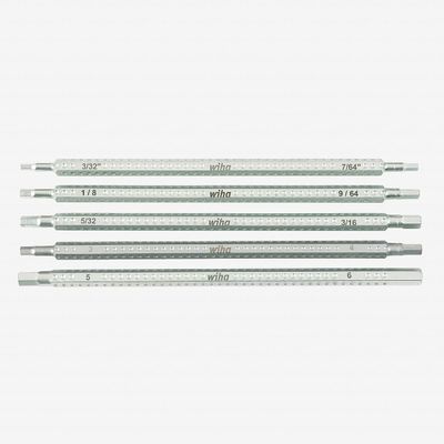 Drive-Loc VI Double End Hex Blade Set, 5 Piece