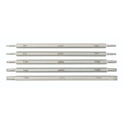 Drive-Loc VI Double End Security Torx Blade Set, 5 Piece