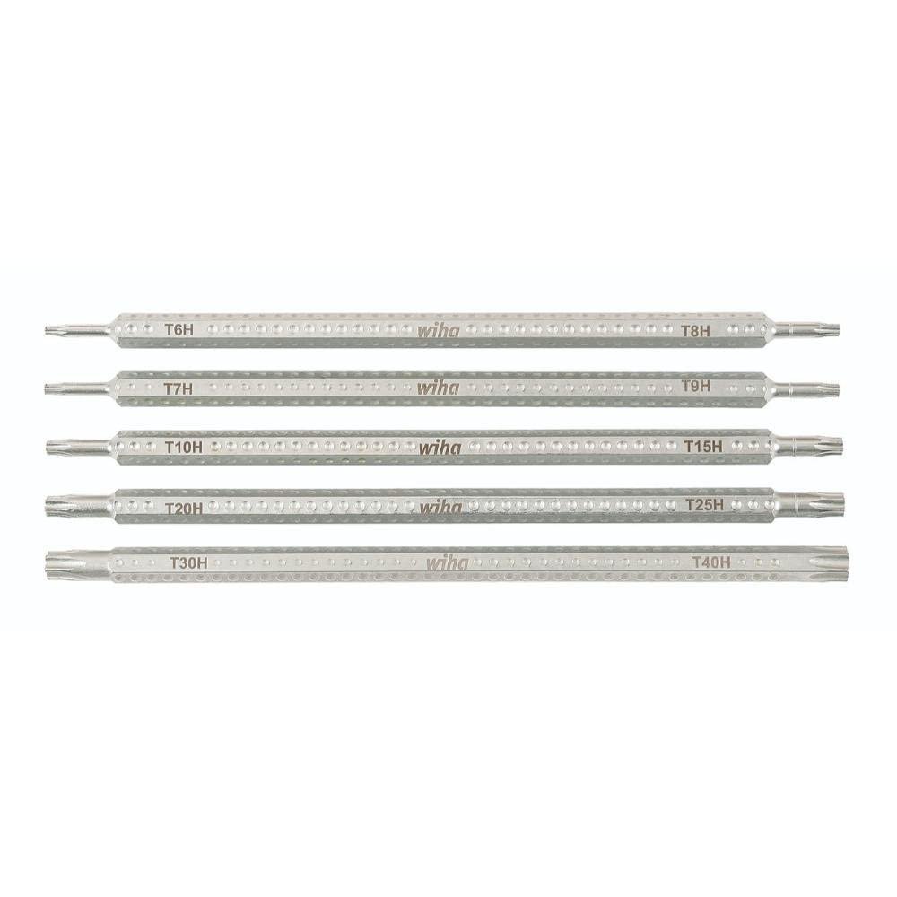Drive-Loc VI Double End Security Torx Blade Set, 5 Piece