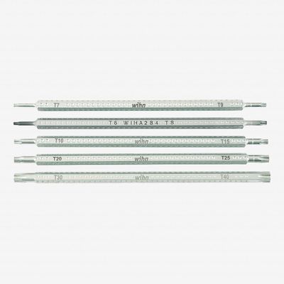 Drive-Loc VI Double End Torx Blade Set, 5 Piece