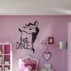 Just Dance Wall Decals Stickers, Black, 72'' view 1