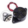 2 PCS Piezo Buzzer, Icstation Buzzer Alarm 12V Electronic Beep Buzzer 100dB Piezo Alarm Siren Continous Sound for Motorcycle Golf Cart Vehicles Car Alarm view 3