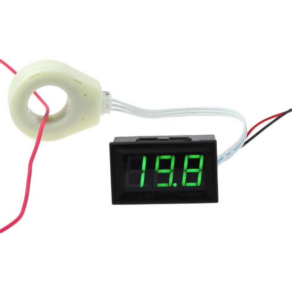 AILI DC Hall Sensor Through-hole Forward Reverse Current 5-120V -400A+400A Meter Easy Install