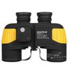 Hooway 7x50 Waterproof Fogproof Military Marine Binoculars w/Internal Rangefinder & Compass for Navigation,Boating,Fishing,and More view 1