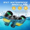 Hooway 7x50 Waterproof Fogproof Military Marine Binoculars w/Internal Rangefinder & Compass for Navigation,Boating,Fishing,and More view 2