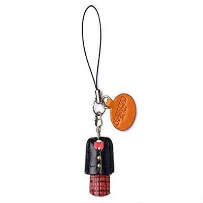 Uniform Girls Blazer Suit Leather Goods mobile/Cellphone Charm VANCA CRAFT-Collectible Uniqe Mascot Made in Japan