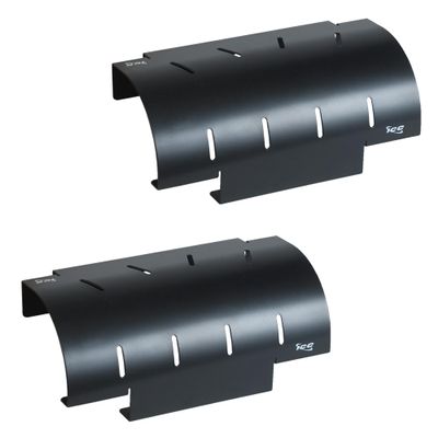 ICC Cable Runway Radius Drop Kit 2-Pack | Steel, Black Powder Coat, Protects Cable Bend Radius