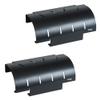 ICC Cable Runway Radius Drop Kit 2-Pack | Steel, Black Powder Coat, Protects Cable Bend Radius view 1