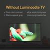 Luminoodle Color Bias Lighting, USB TV and Monitor Backlight LED Strip Lights Kit with Dimmer, Remote - 6.6 ft for 24" to 60" TV - Medium view 3