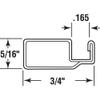 Aluminum Screen Frame, 3/4X5/16X72 SCREEN FRAME view 2