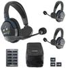 EARTEC UL3S Ultralite-HD 3-Person Full Duplex Wireless Intercom Headset Communication System, Single Ear Headsets, Up to 1000ft Range, U.S. Company view 1