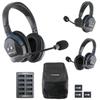 EARTEC UL321 Ultralite-HD 3-Person Full Duplex Wireless Intercom Headset Communication System, Single and Dual Ear Headsets, Up to 1000ft Range, U.S. Company view 1