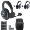 Eartec UL312 Ultralite-HD 3-Person Full Duplex Wireless Intercom Headset Communication System, Single and Dual Ear Headsets, Up to 1000ft Range, U.S. Company view 1