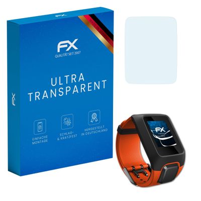 atFoliX Screen Protection Film compatible with TomTom Adventurer Screen Protector, ultra-clear FX Protective Film (3X)