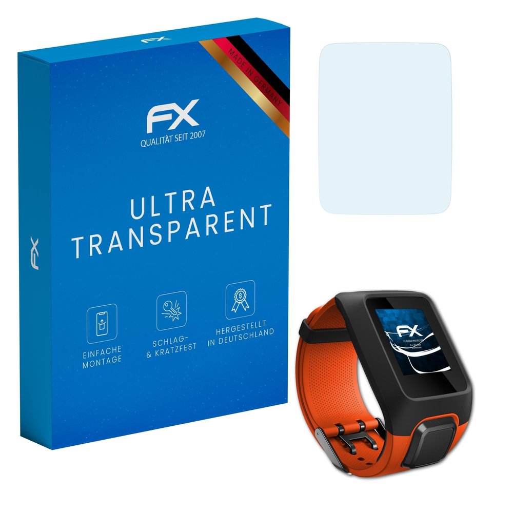 atFoliX Screen Protection Film compatible with TomTom Adventurer Screen Protector, ultra-clear FX Protective Film (3X)
