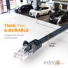 Retractable Network Cable Extender, 50 Feet CAT 6 Ethernet Cable Flat-Portable 1Gbps Data Speed-Swiftly Setup Temp Networks-Cascadable Male-Female RJ45 Connector-UTP Cable Reel view 4