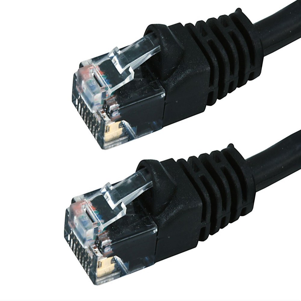 Buhbo 15ft Cat6 UTP Ethernet Network Booted Patch Cable (10-Pack)