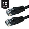Buhbo 15ft Cat6 UTP Ethernet Network Booted Patch Cable (10-Pack) view 2