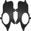 Front Door Speaker Adapter Spacer Rings Fits 1998-2005 Lexus GS300 / GS400 - SAK002_5525-1 Pair view 1