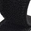 uxcell Nylon Outdoor Sports Elastic Backpack Hook Loop Tie Strap 2.5 x 20cm 2pcs Black view 3
