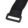 uxcell Nylon Outdoor Sports Elastic Backpack Hook Loop Tie Strap 3.8 x 30cm 2pcs Black view 2