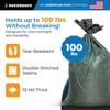 Sandbaggy - Heavy Duty Empty Sandbags For Flooding (14" X 26") - Poly Sand Bags For Flood Barrier, Weight, Construction, Earth Bag Homes - Reusable, UV Resistant - Tie Strings Attached (30 Bags) view 4