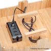 MobileVision Bamboo 10-Port Charging Station & Compatible Adapter for Apple Watch Combo for use with Watch, Smartphones & Tablets view 4