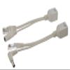 AIR802 Passive Power-Over-Ethernet (PoE) Injector - Splitter Mid-Span Kit with 5.5 mm x 2.1 mm Right Angle Jack DC Connector view 1