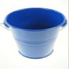 rackcrafts.com Large/XL Metal Sand Water Paint Pails Buckets Party Favor Wedding Baby Shower (L - Royal Blue) view 1
