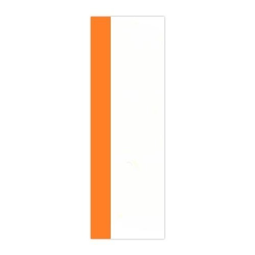 Hellermann Tyton 558-00330 Continuous Colored Signal Panel Roll, 3.0 X 250', PET, Orange/White, 250ft Reel by Hellermann Tyton