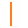 Hellermann Tyton 558-00330 Continuous Colored Signal Panel Roll, 3.0 X 250', PET, Orange/White, 250ft Reel by Hellermann Tyton view 1