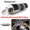 Amruta2015 Motorcycle Bluetooth Audio Sound System MP3 FM Radio Stereo Speakers Waterproof Silvery view 2