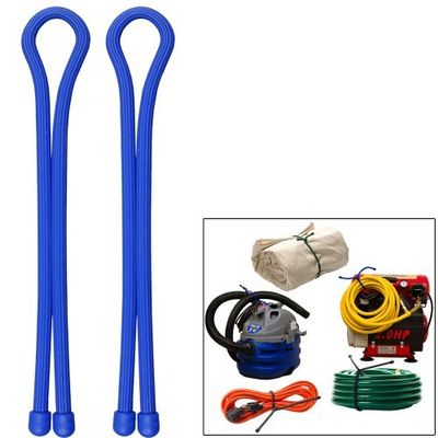 Nite Ize Gear Tie 32" - Blue 2 Pack