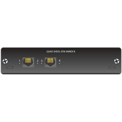 ADTRAN 17406368F3 - Adtran NetVanta Carrier Ethernet Quad SHDSL EFM Module - For Wid